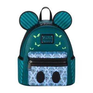 Disney Loungefly Mickey Mouse Main Attraction Haunted Mansion Mini Backpack